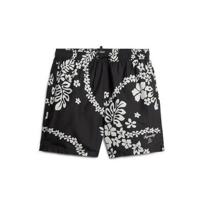 Zwemshort met hawaii-print superdry