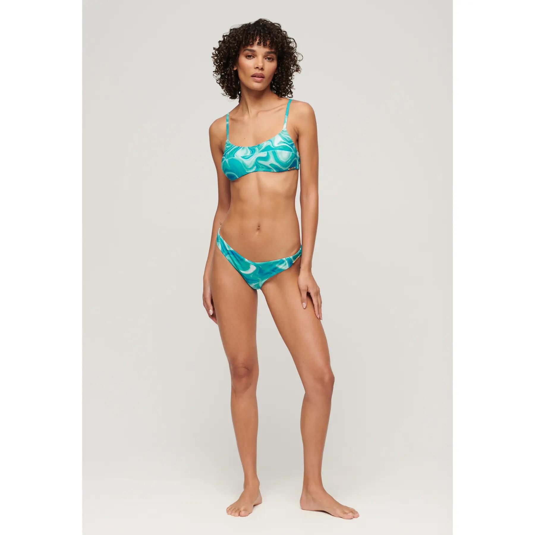 Női mintás bikini alsó Superdry 4/7