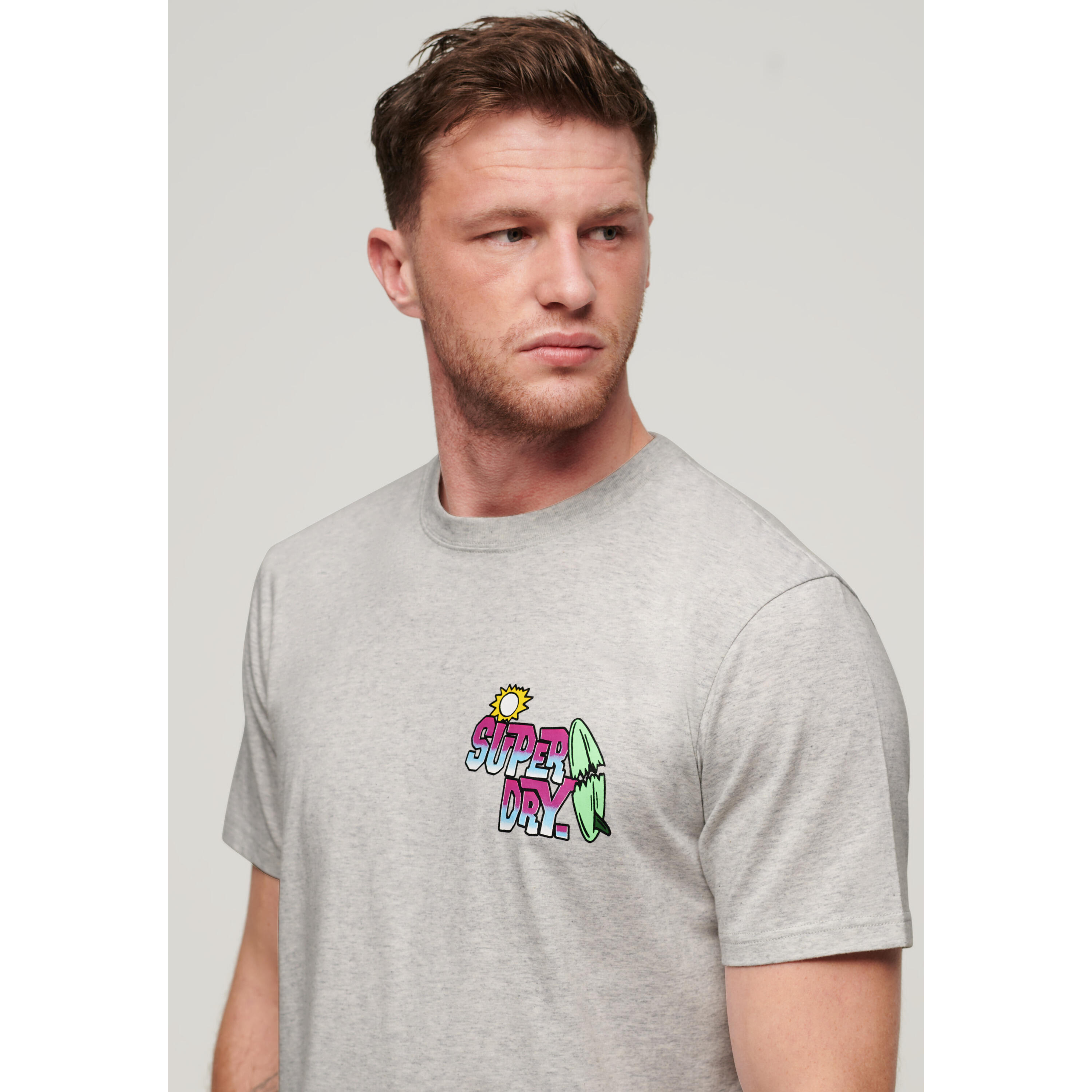 Weites Neon-T-Shirt Superdry Travel 2/4