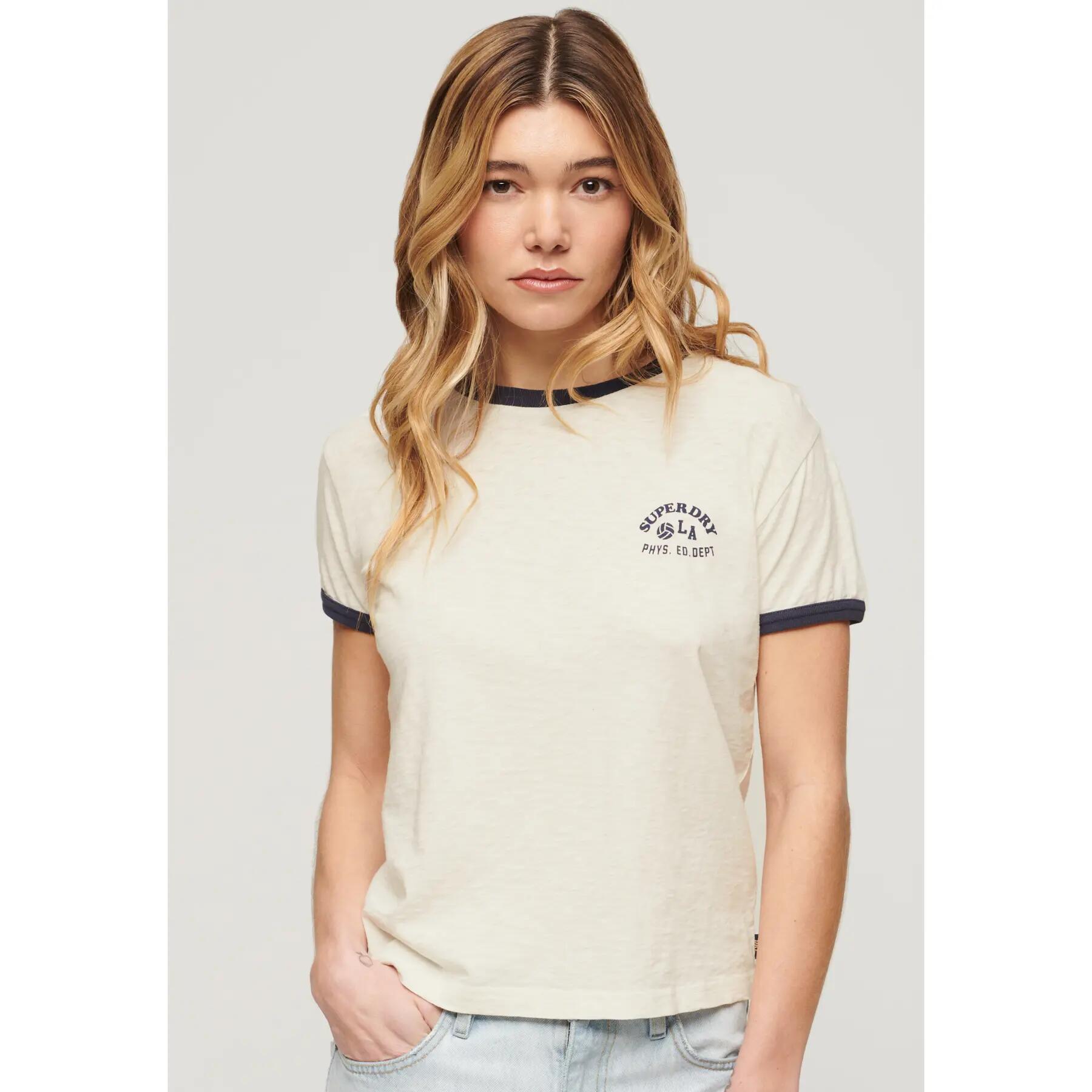 T-shirt contrasté à motif femme Superdry Athletic Essentials Beach 2/7