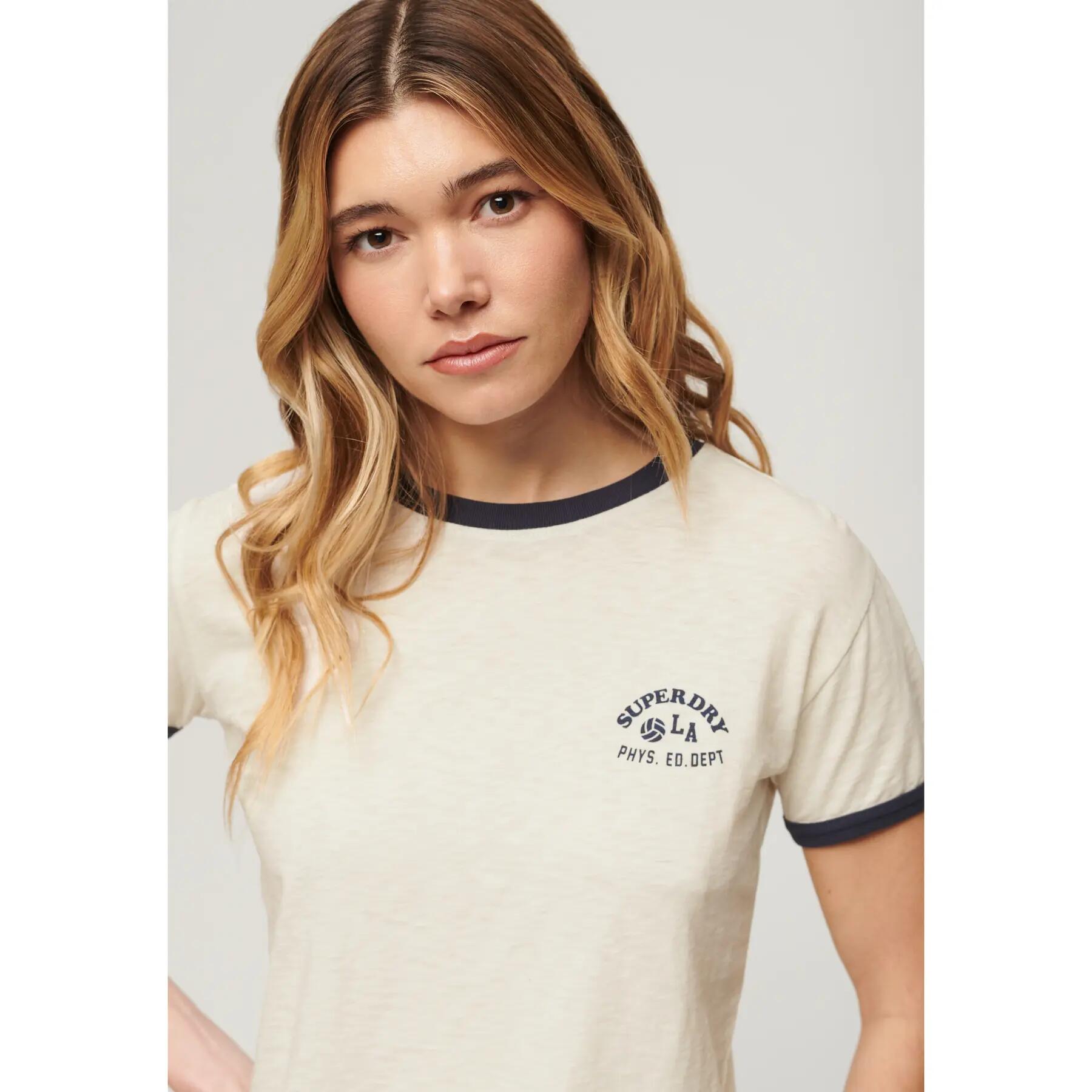 T-shirt contrasté à motif femme Superdry Athletic Essentials Beach 4/7