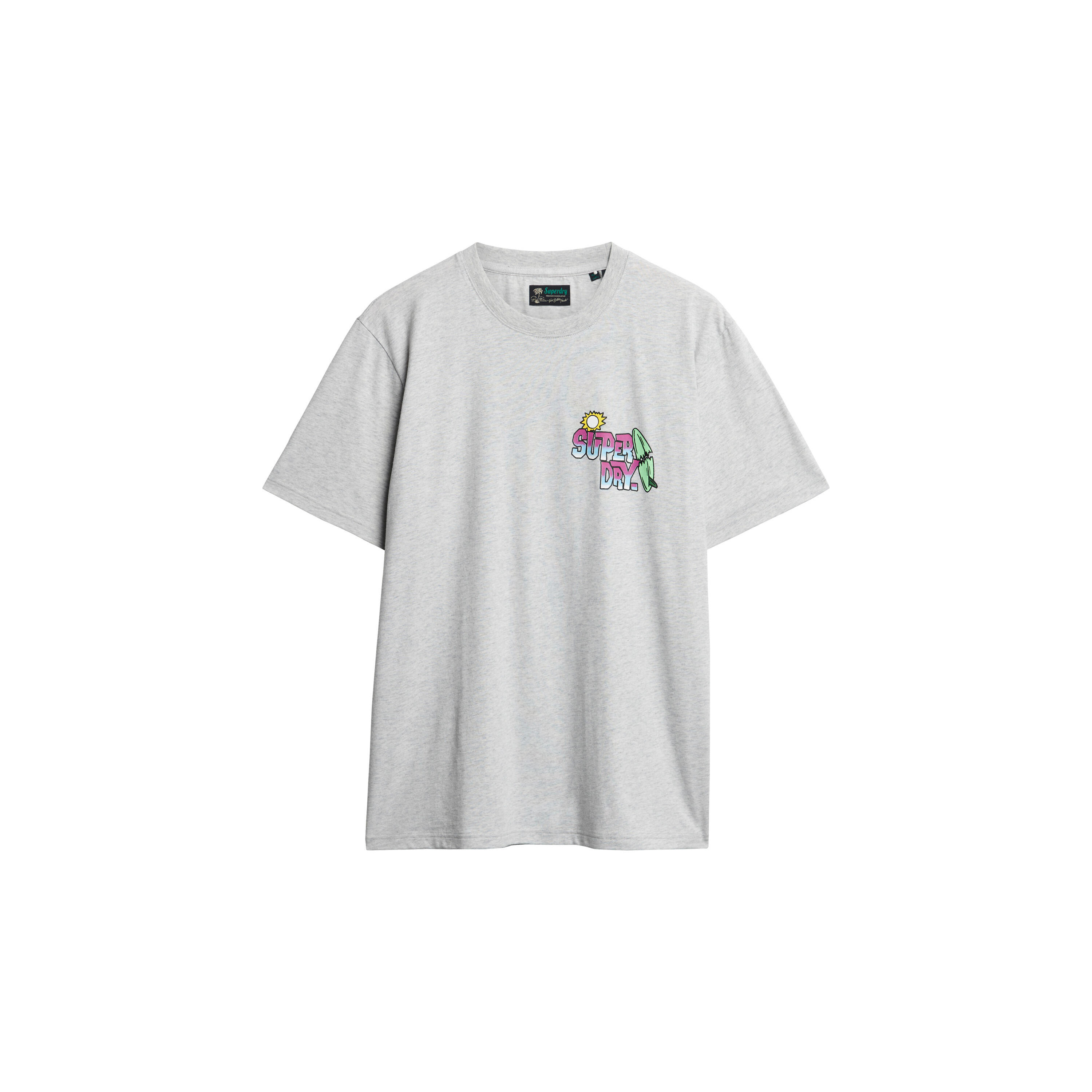 T-shirt fluorescente aderente Superdry Travel 5/5