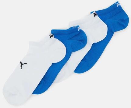 Puma Sport Sneaker Socken 4-Packblau-Weiß-Größe 43-46