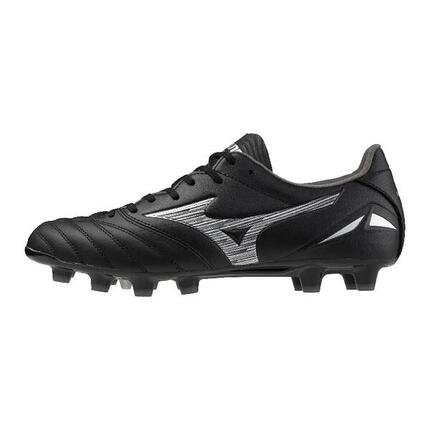 Buty piłkarskie męskie Mizuno Morelia Neo IV Pro FG black/galaxy silver