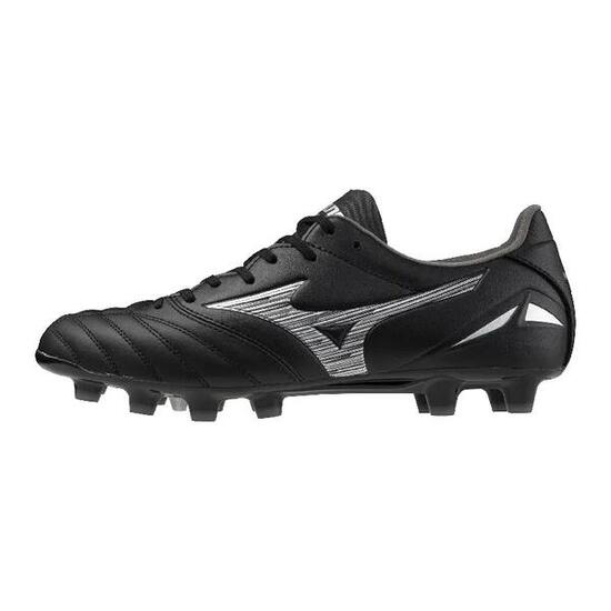 Buty piłkarskie męskie Mizuno Morelia Neo IV Pro FG black/galaxy silver