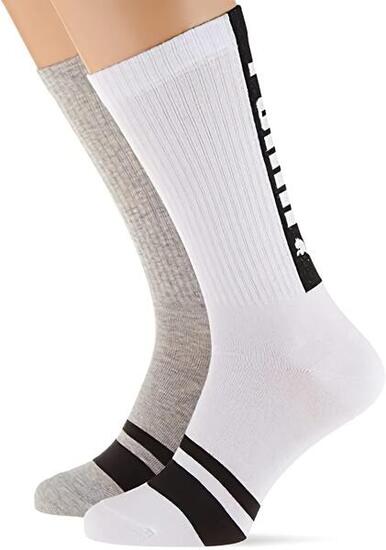 Chaussettes pour hommes Puma Seasonal Logo Chaussettes Blanc 39-42