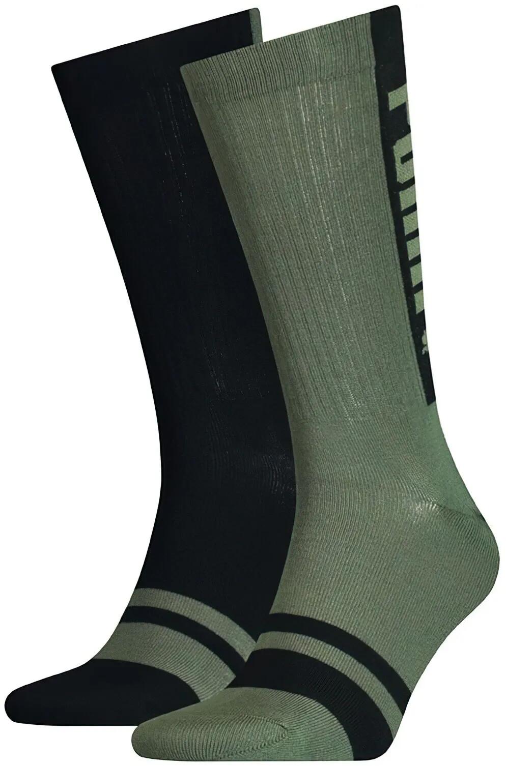Șosete bărbați Puma Seasonal Logo Socks Black 39-42