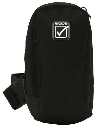 Givova Umhängetasche Schwarz -Yellow - sportliches und nachhaltiges Design