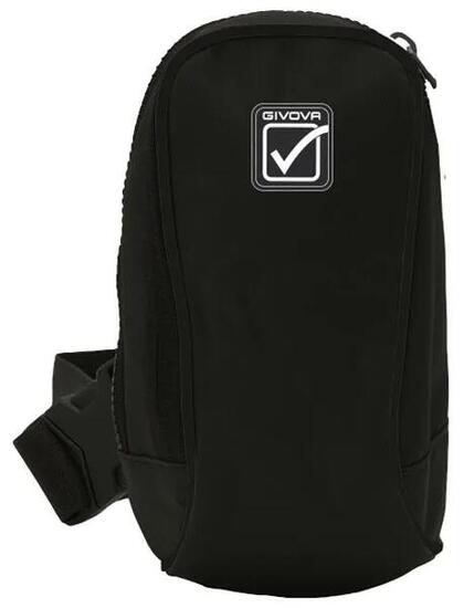 Givova Umhängetasche Schwarz -Yellow - sportliches und nachhaltiges Design