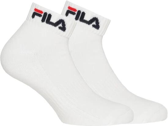 Fila Chaussettes 2-pack Qualité Supérieure Blanc 39-42