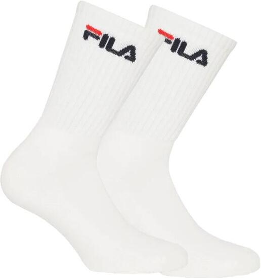 Fila Chaussettes 2-pack Qualité Supérieure Blanc 39-42