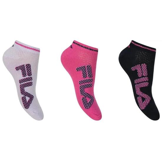 Skarpetki Fila 3-pak W Sneaker Flower 35-38