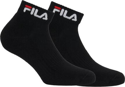Fila Chaussettes 2-pack Qualité Supérieure Noir 35-38