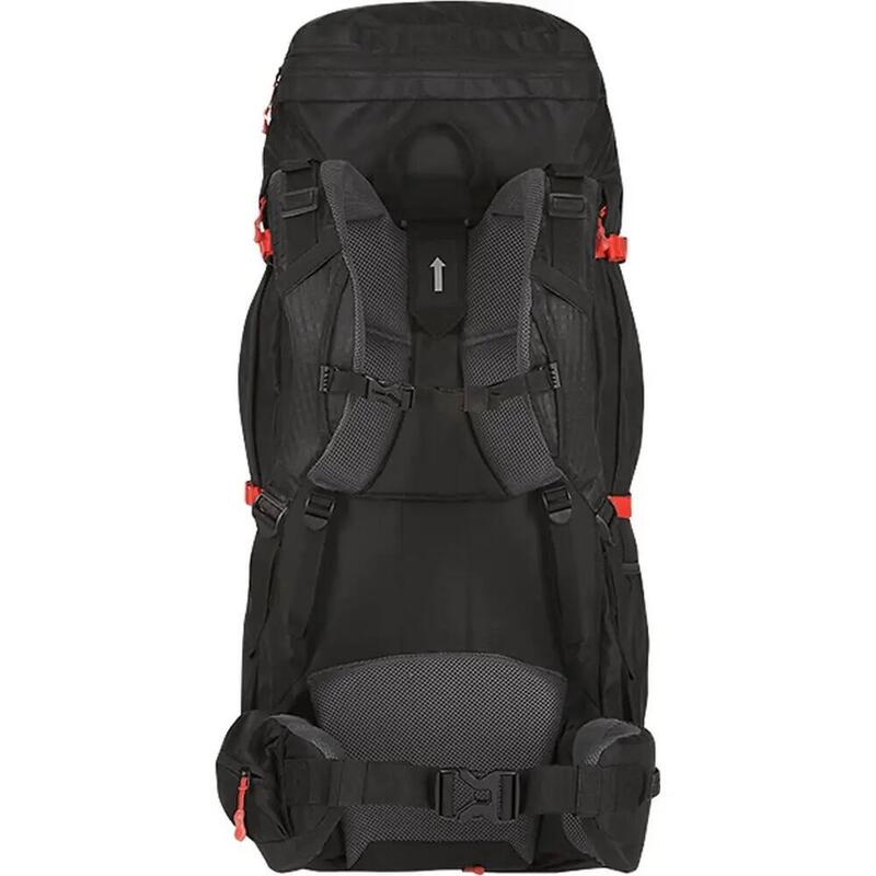 Husky backpack expedition Samont backpack 60 + 10 liters-black with Red