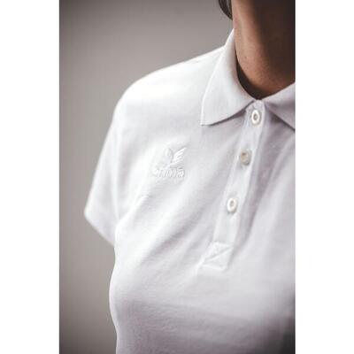 Erima teamsports poloshirt wit