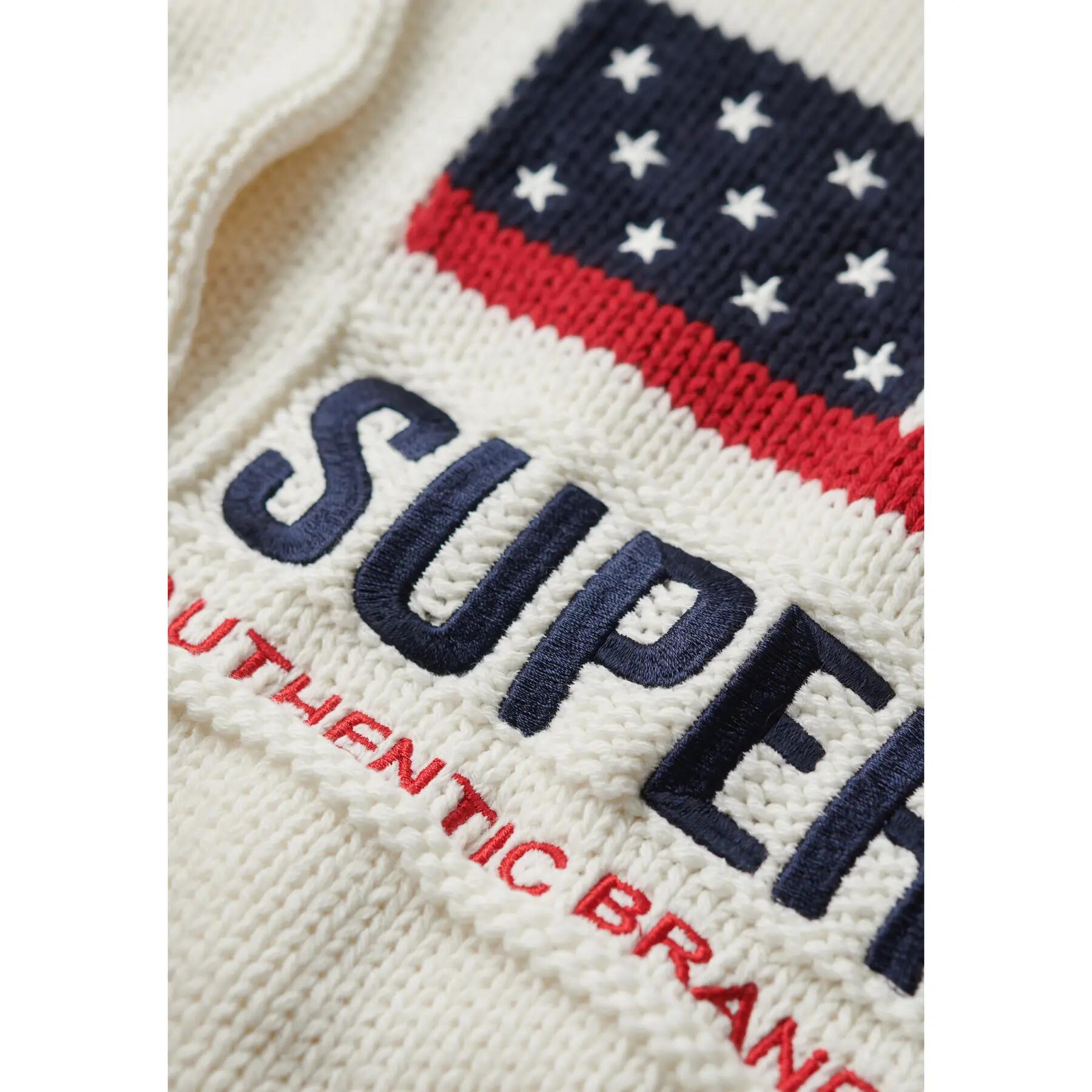 Pull col roulé femme Superdry Americana 5/5