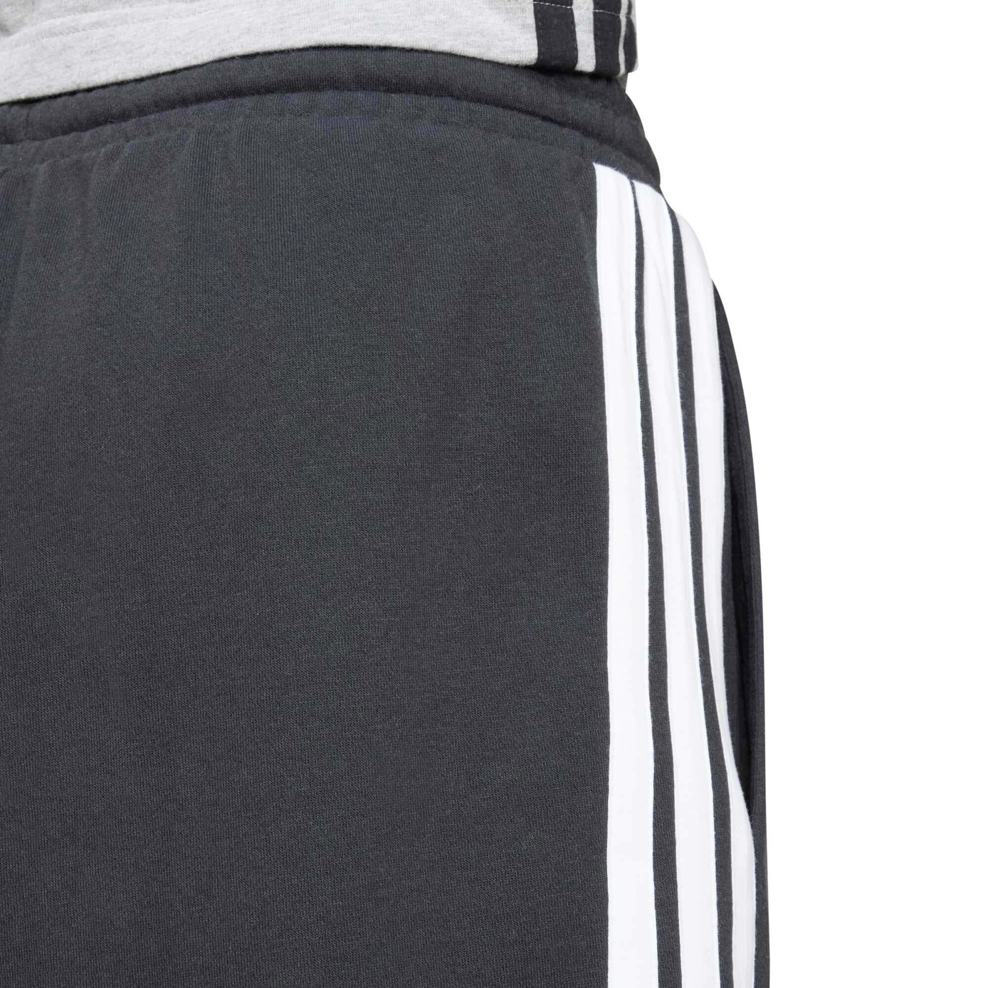 Essential 3-Stripes French Terry Shorts Heren Short BLACK 5/7