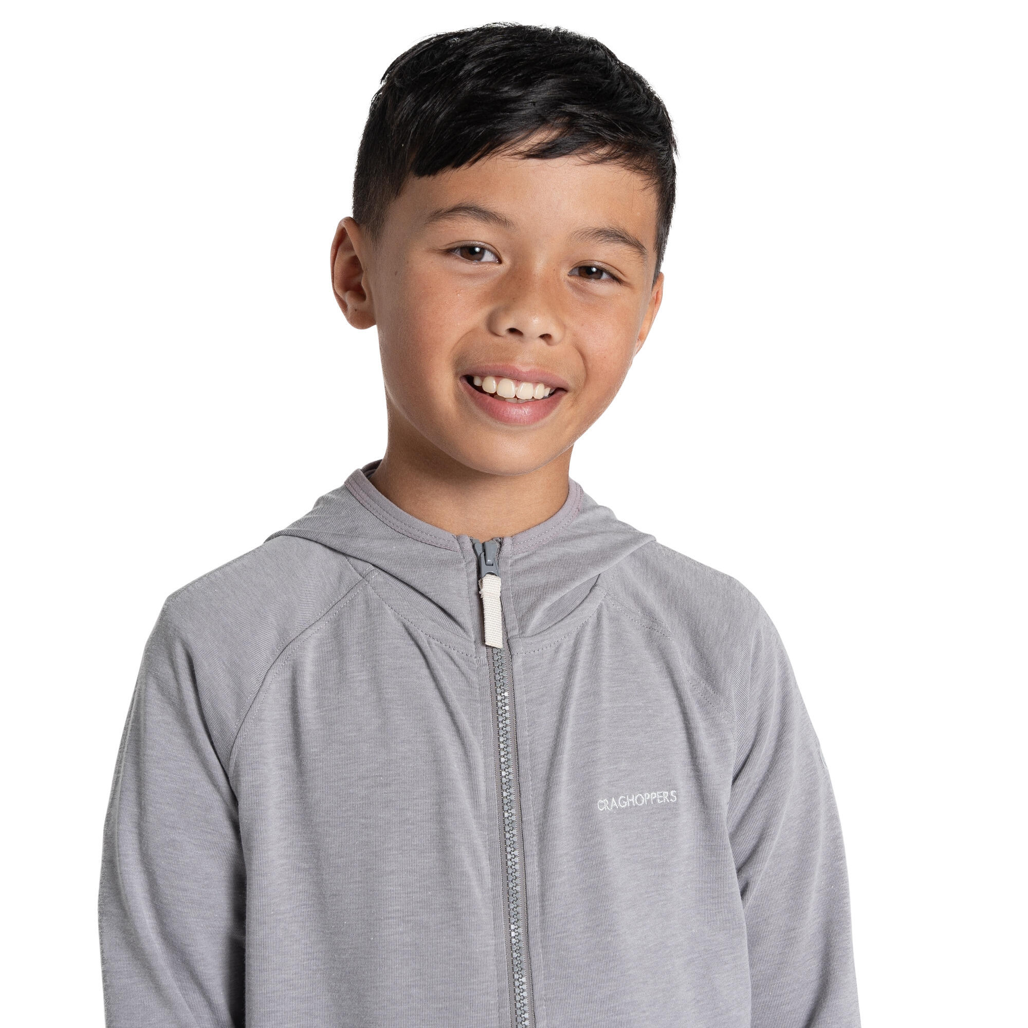 Kindercapuchon met volledige rits Craghoppers Nosilife Frey 7/7