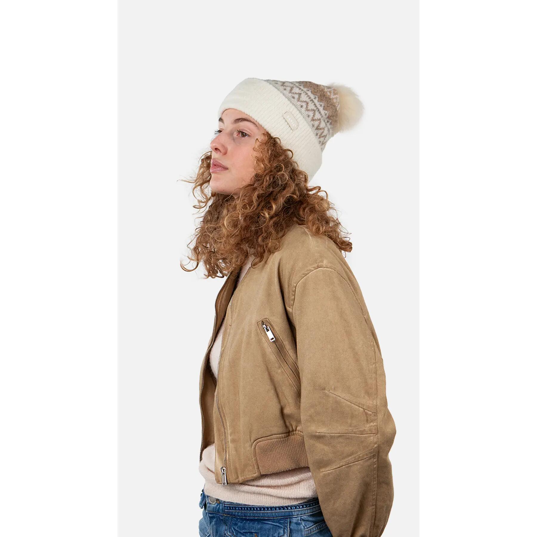 Bonnet Woodstar Beanie Cream Femme 3/4