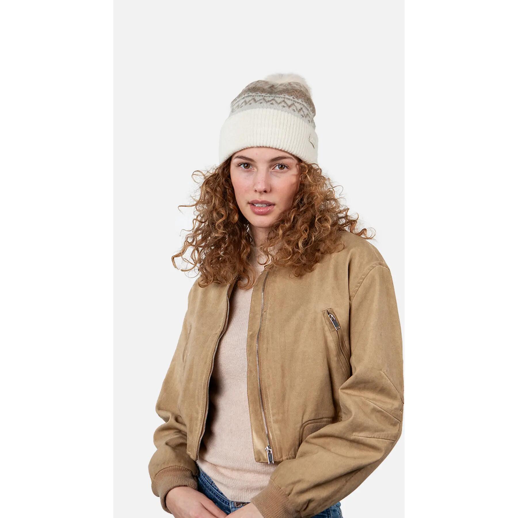 Bonnet Woodstar Beanie Cream Femme 2/4