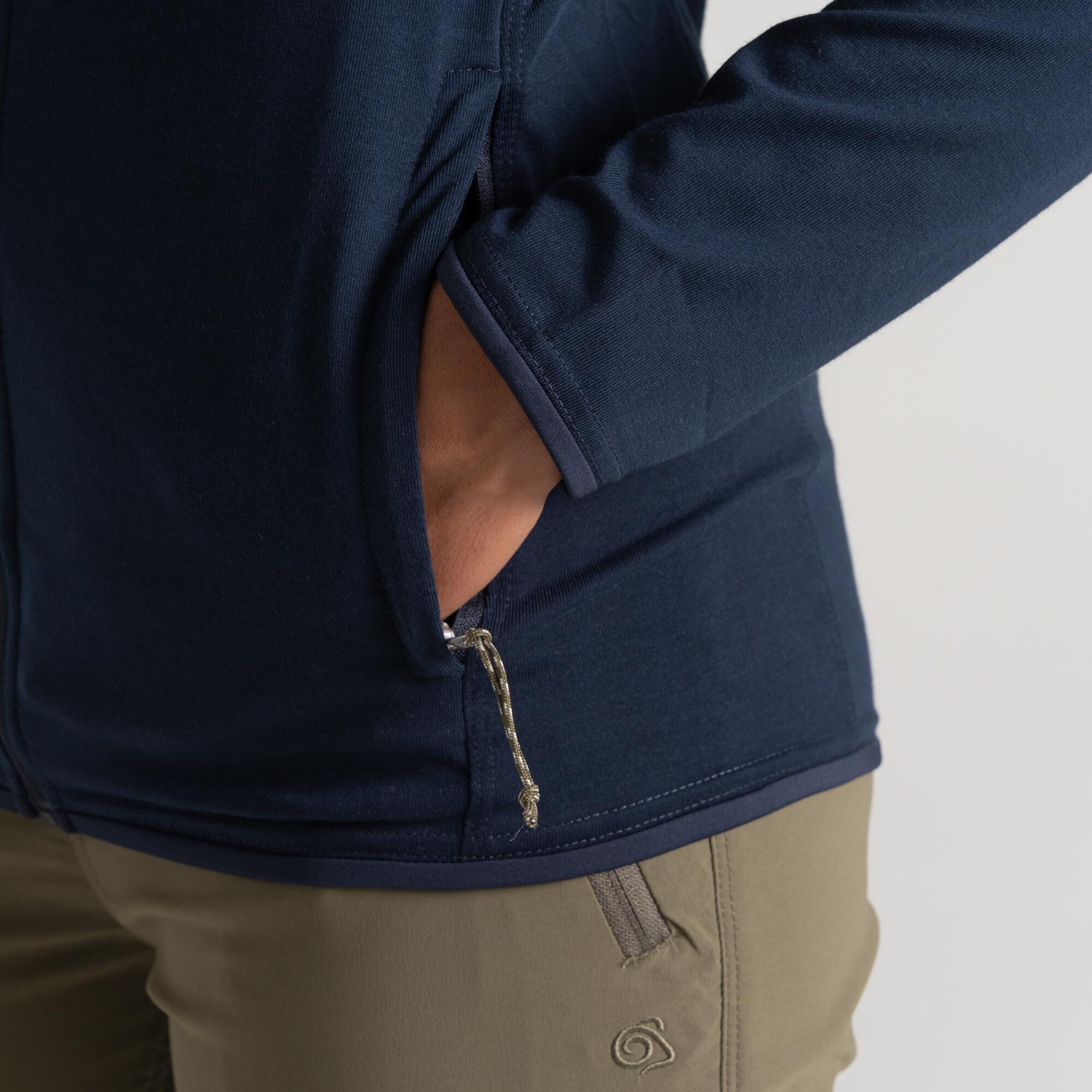 Damska bluza z kapturem full zip Craghoppers NosiLife Afia 6/7