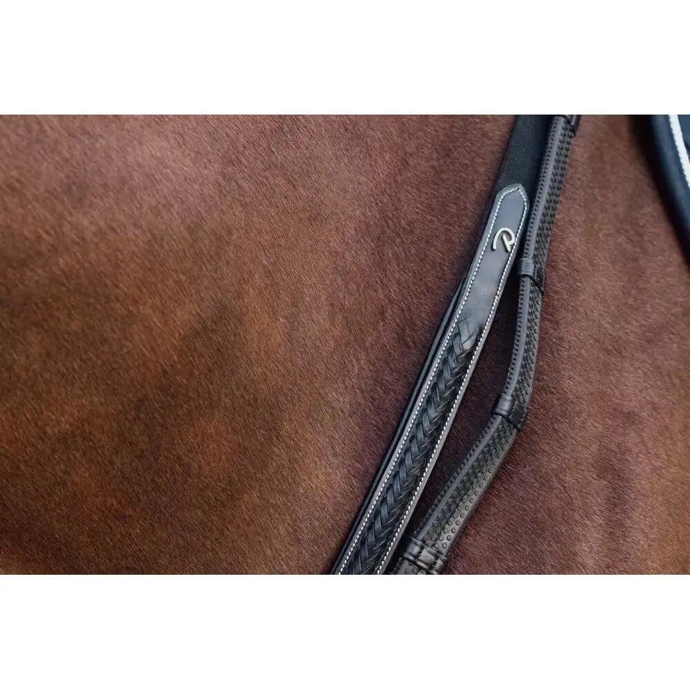 Collier de chasse pour cheval à pont tressé Dy'on 2/2