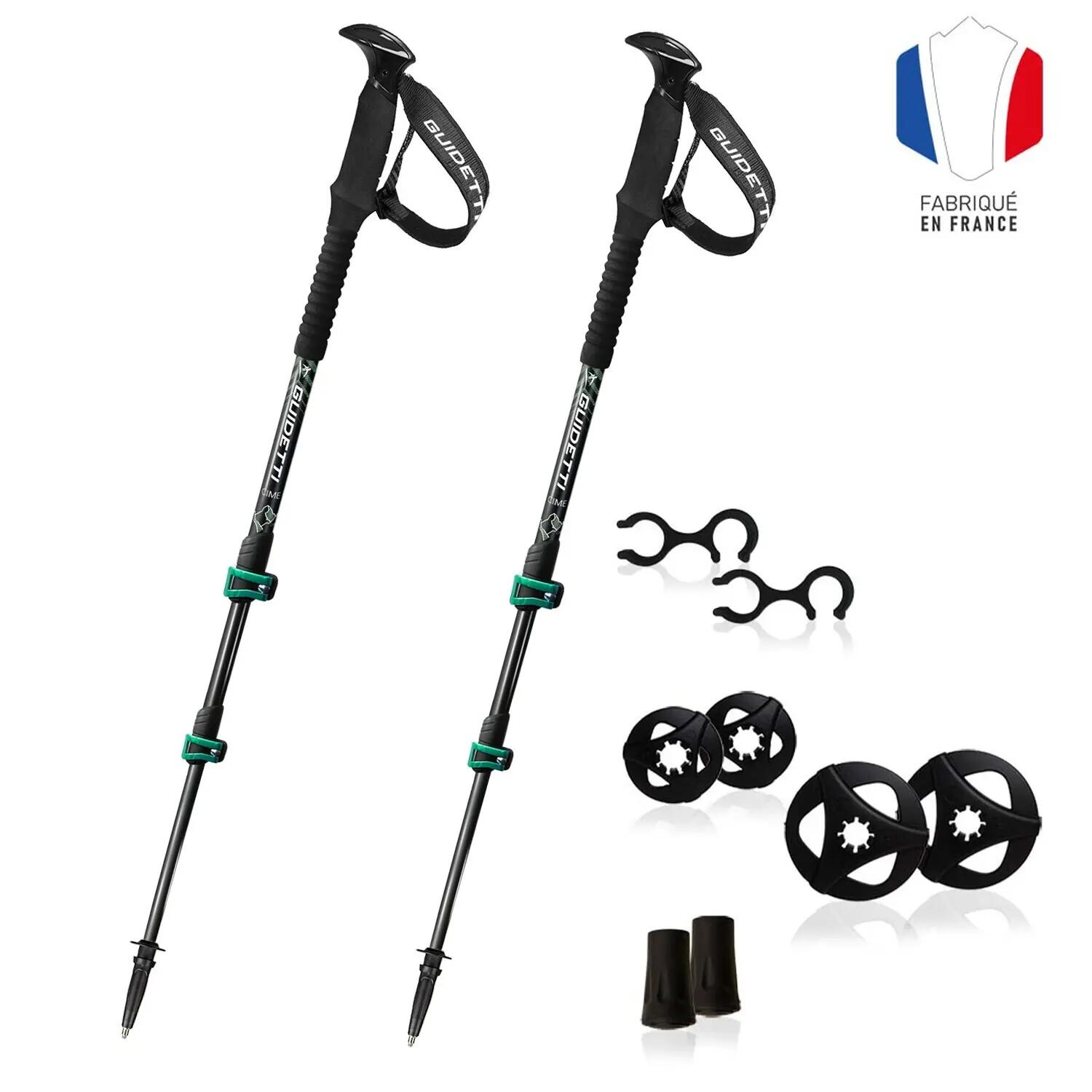 Bâtons de Randonnée télescopiques Carbone / Alu- CIME Mélèze 2/7