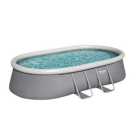 Bestway Piscine autoportante Ovale Fast Set 488x305x107cm avec filtration
