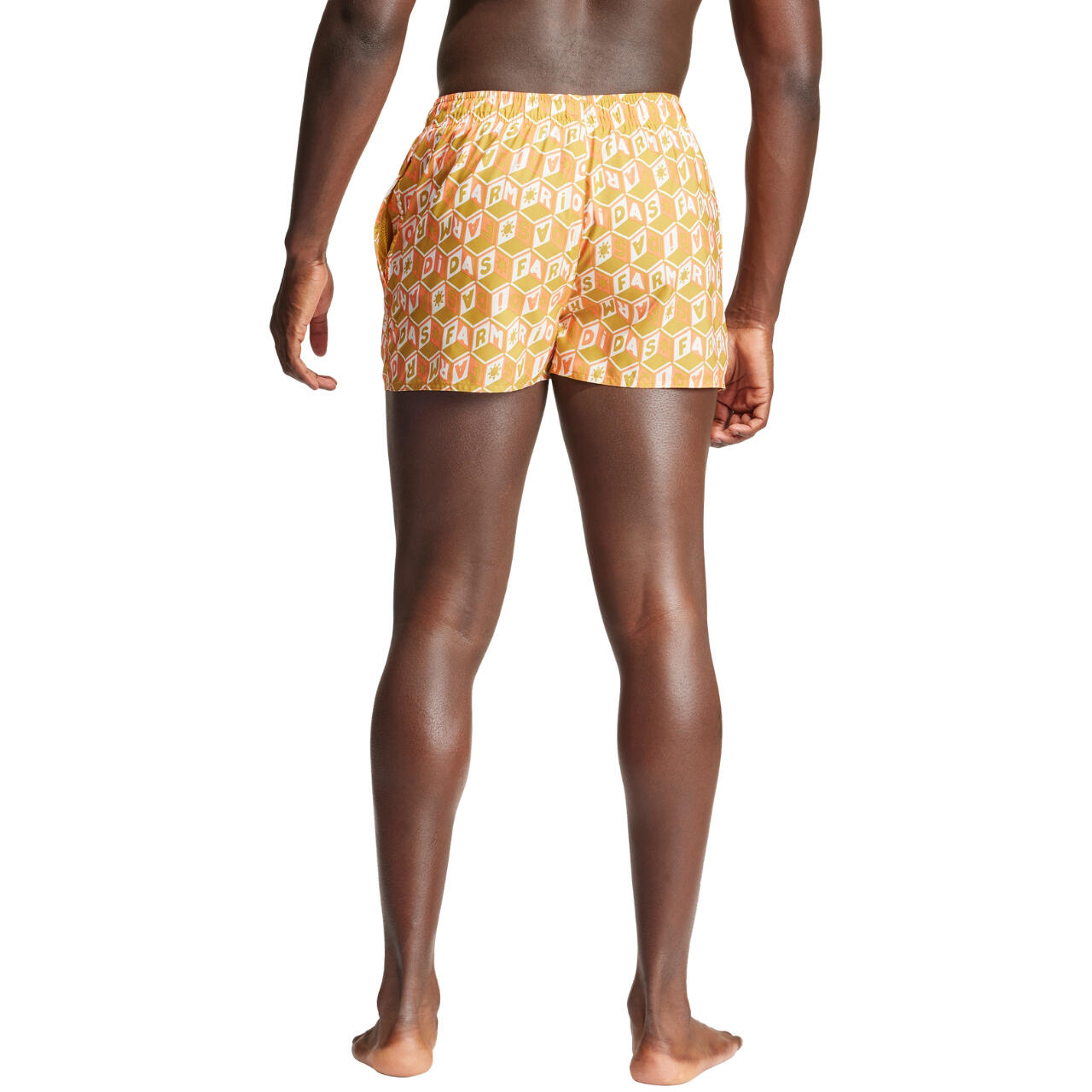 Short de bain pour homme adidas FARM Rio 3-Stripes CLX 3/7