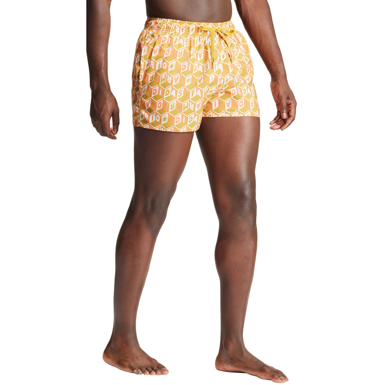 Short de bain pour homme adidas FARM Rio 3-Stripes CLX 4/7