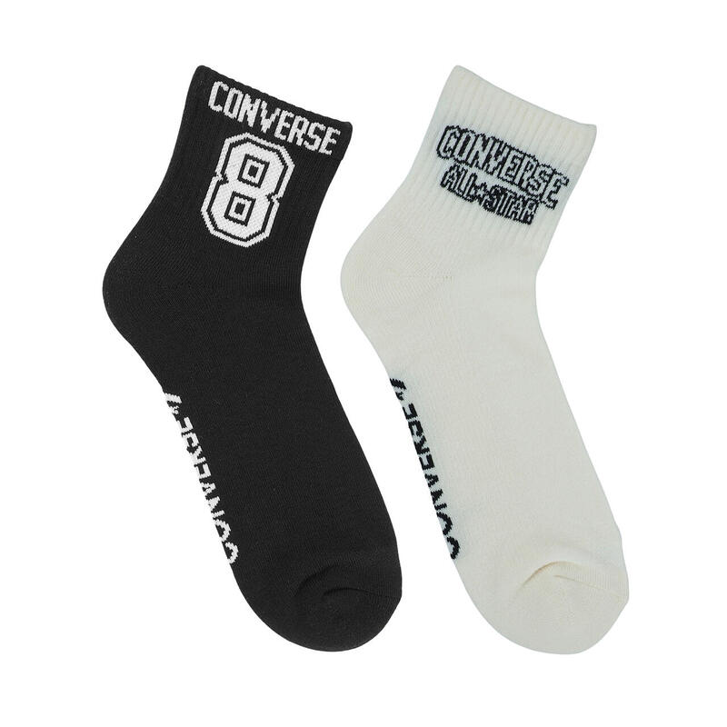 Șosete unisex Converse, pachet de 2