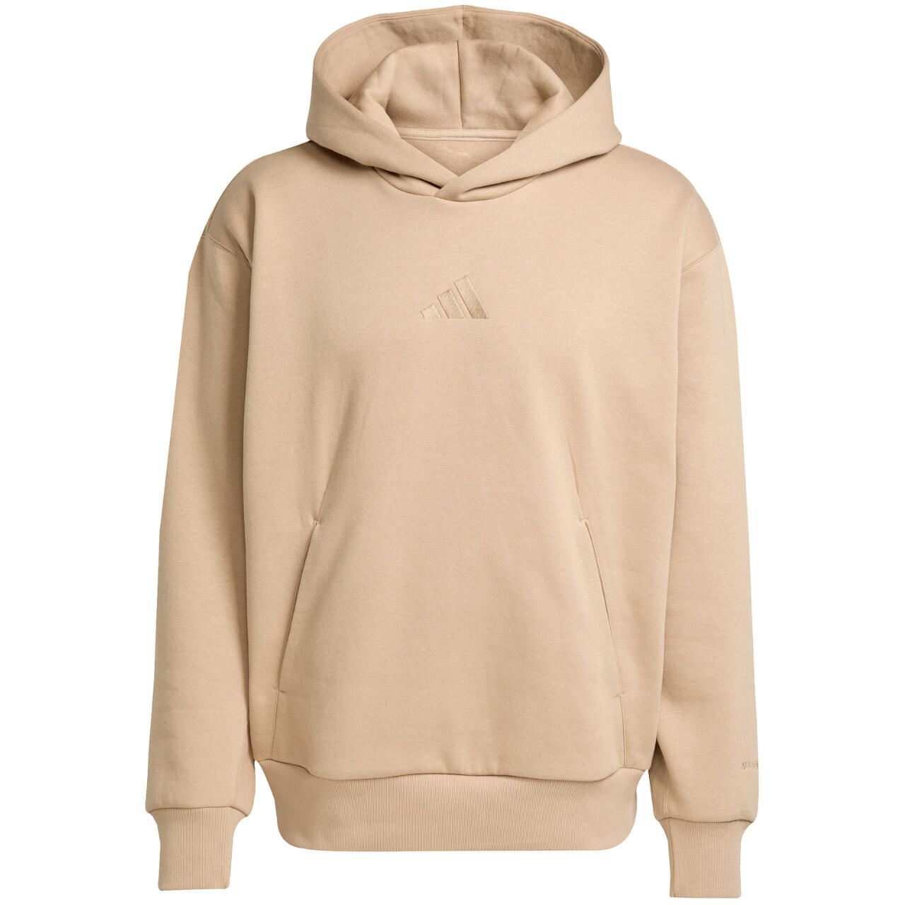 Felpa ADIDAS All Szn uomo - beige, interno in pile 3/6