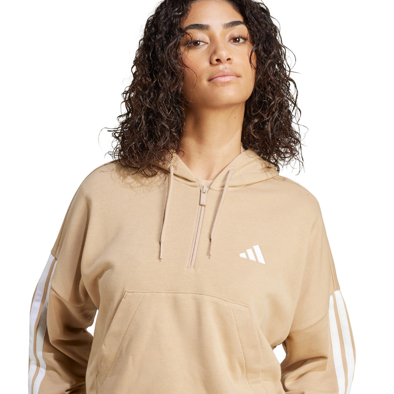 Sweat court adidas Essentials 3-Stripes femme 6/6