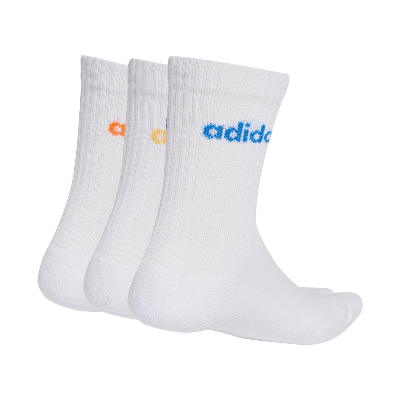 Chaussettes unisexes adidas Linear Crew Cushioned Socks 3 Pairs 2/4