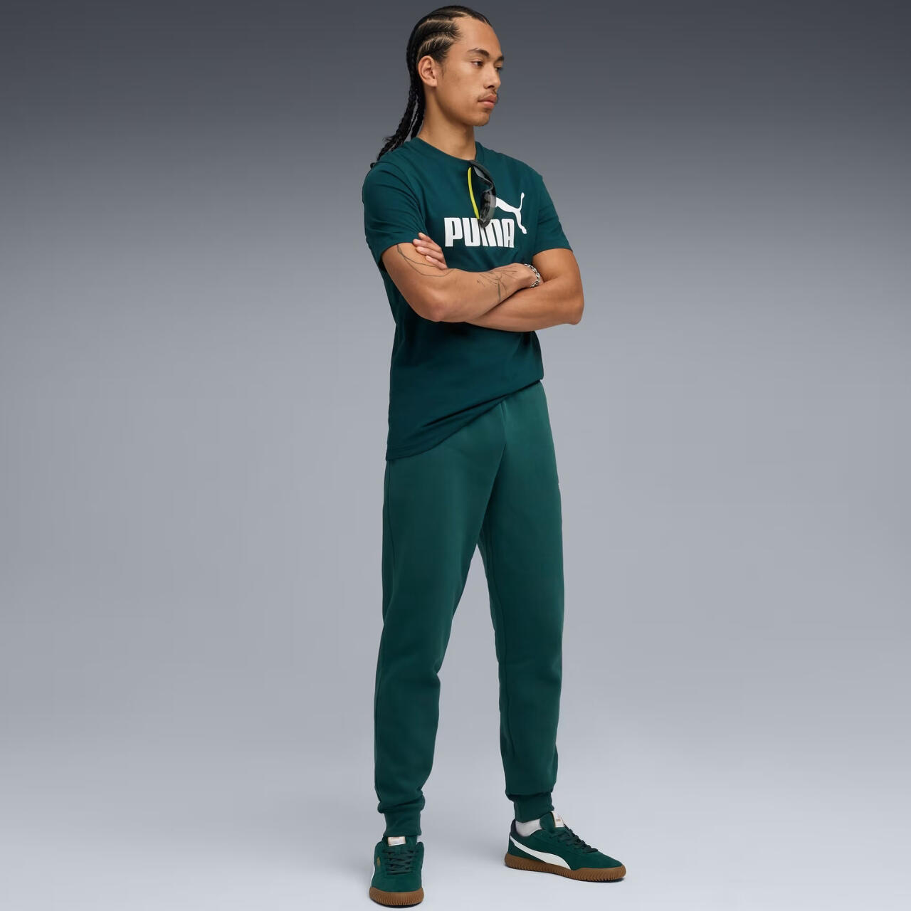 Pantalon de survêtement pour homme Puma ESS no.1 Logo Sweatpants FL 5/5