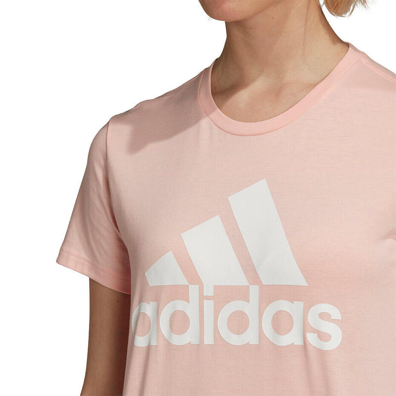 Tricou pentru femei adidas W BOS CO Tee, culoare piersică