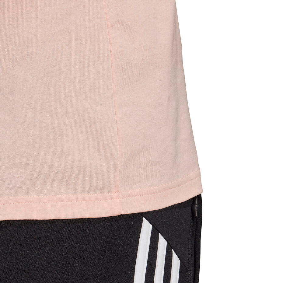 Camisola feminina adidas W BOS CO Tee cor de pêssego 6/7
