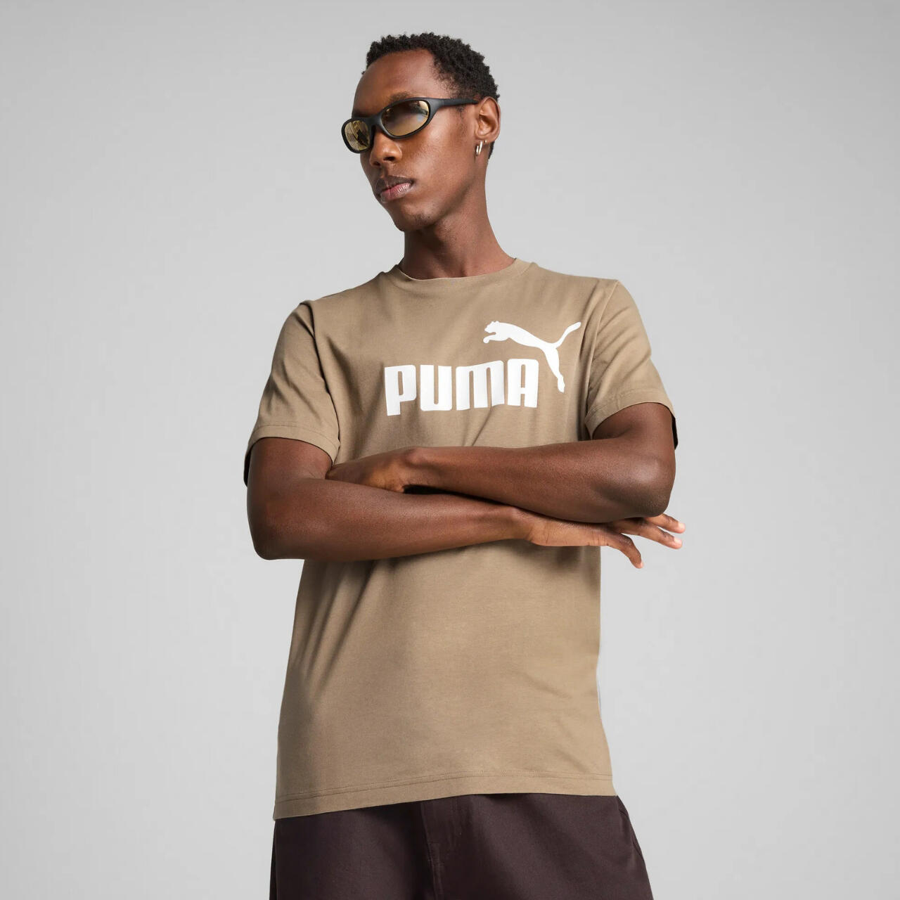 Puma Ess No.1 Logo Tee Herren-T-Shirt (S) 4/6
