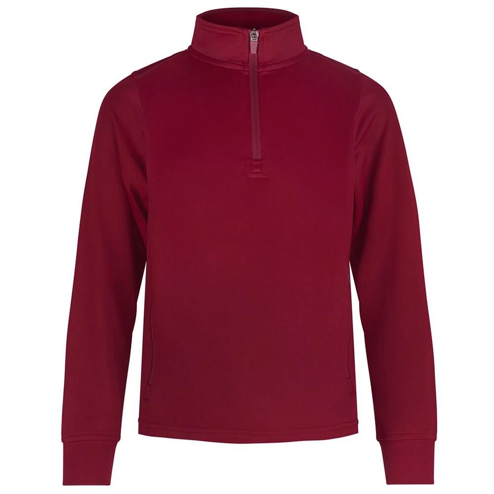 Finden & Hales Childrens/Kids Quarter Zip Track Top