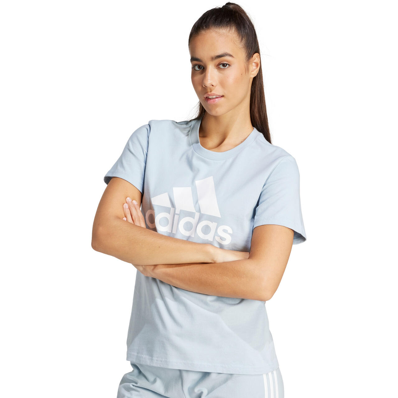 Adidas Loungewear Essentials Logo Tee dames-T-shirt 2/7