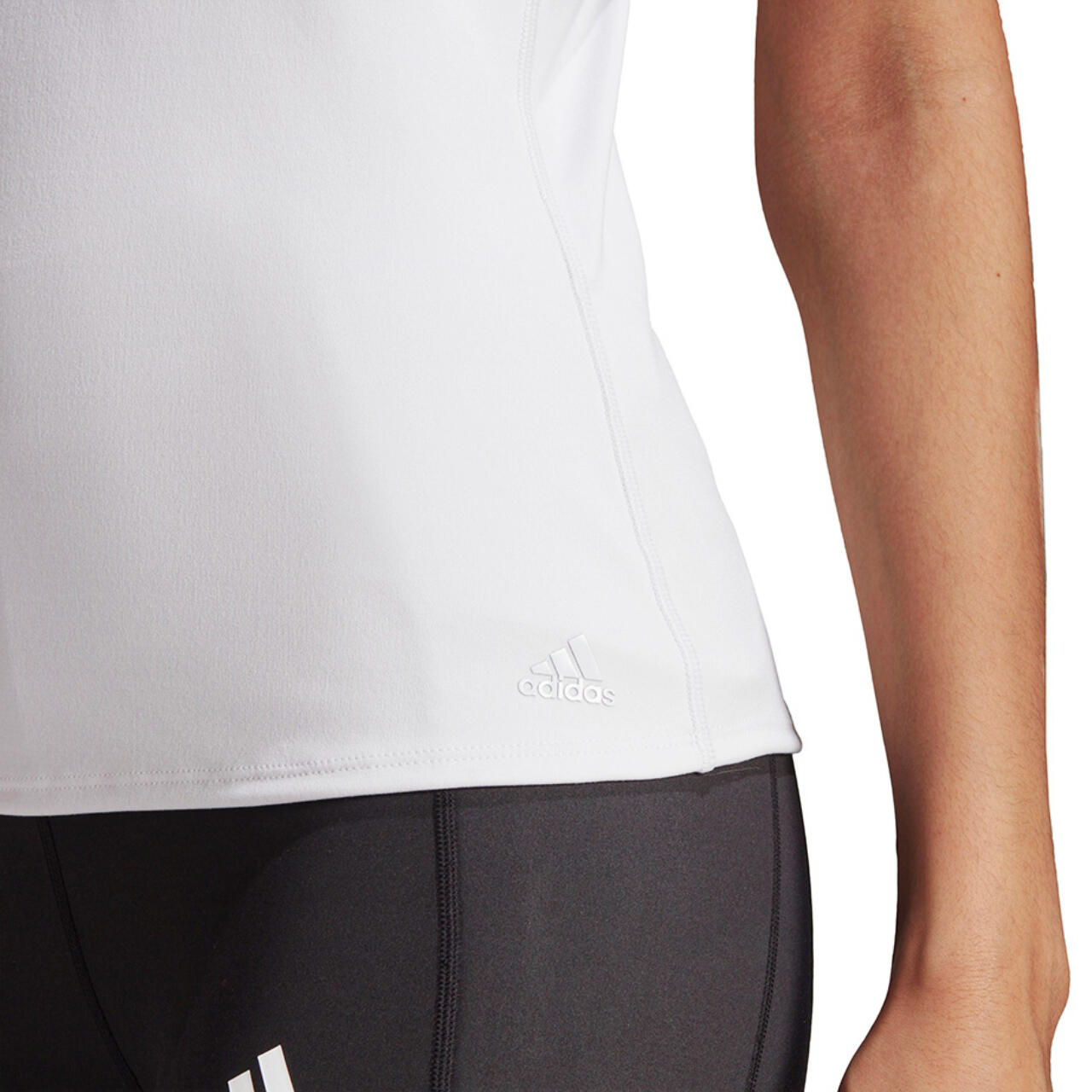 Adidas Studio Slim Strappy Back Tank Top voor dames 5/7