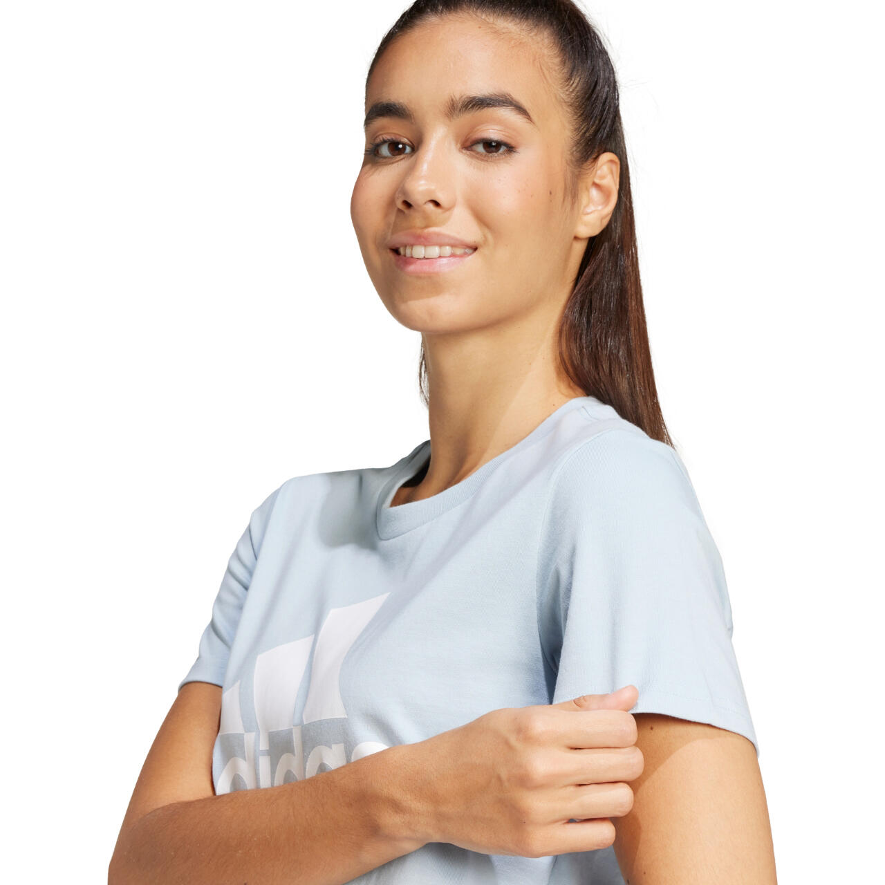 Adidas Loungewear Essentials Logo Tee dames-T-shirt 6/7