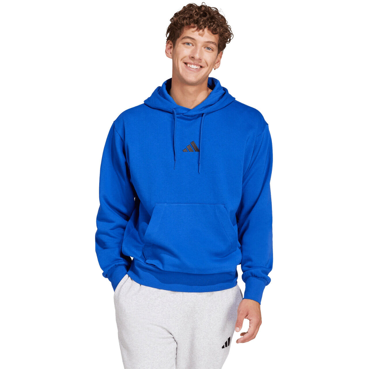 Bluza męska adidas Essentials Feelcozy Fleece 2/6