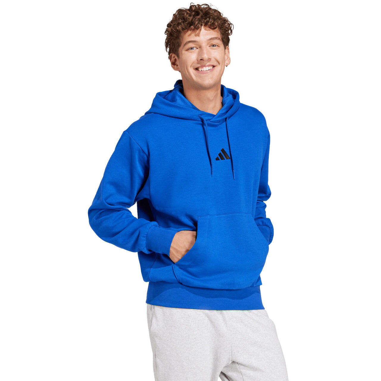 Bluza męska adidas Essentials Feelcozy Fleece 5/6