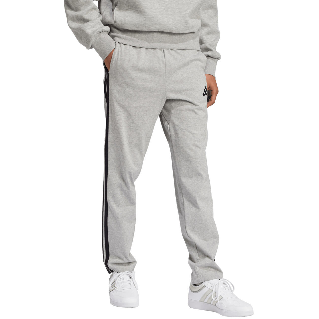 Pantaloni da uomo adidas Essentials 3-Stripes Single Jersey 4/6
