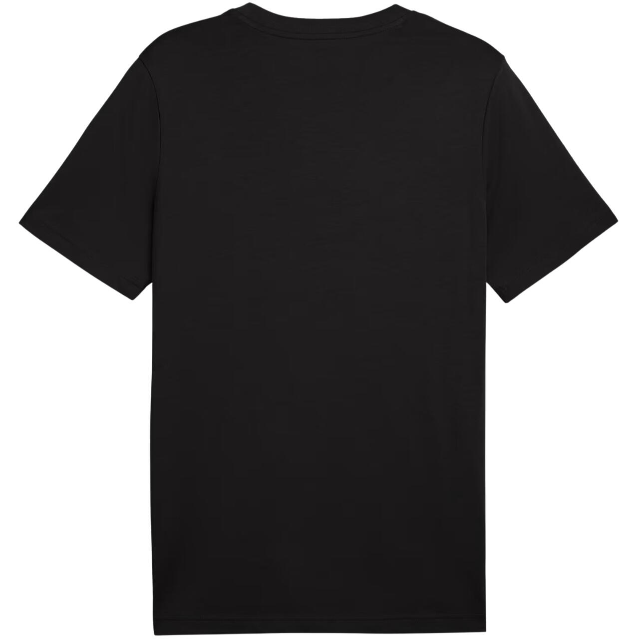 T-shirt Puma Ess 2 Color Small No. 1 Logo Tee, Noir, Hommes 3/3