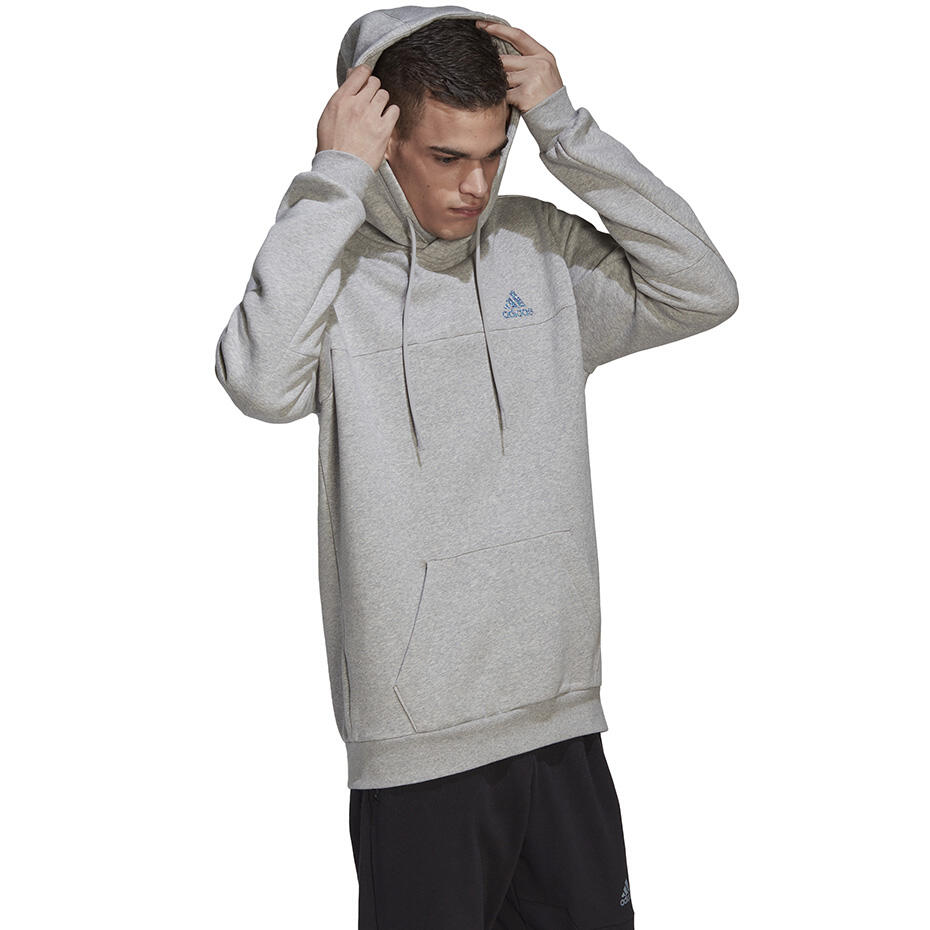Sweat-shirt adidas Stadium Fleece Badge of Sport Hoodie pour homme 3/7