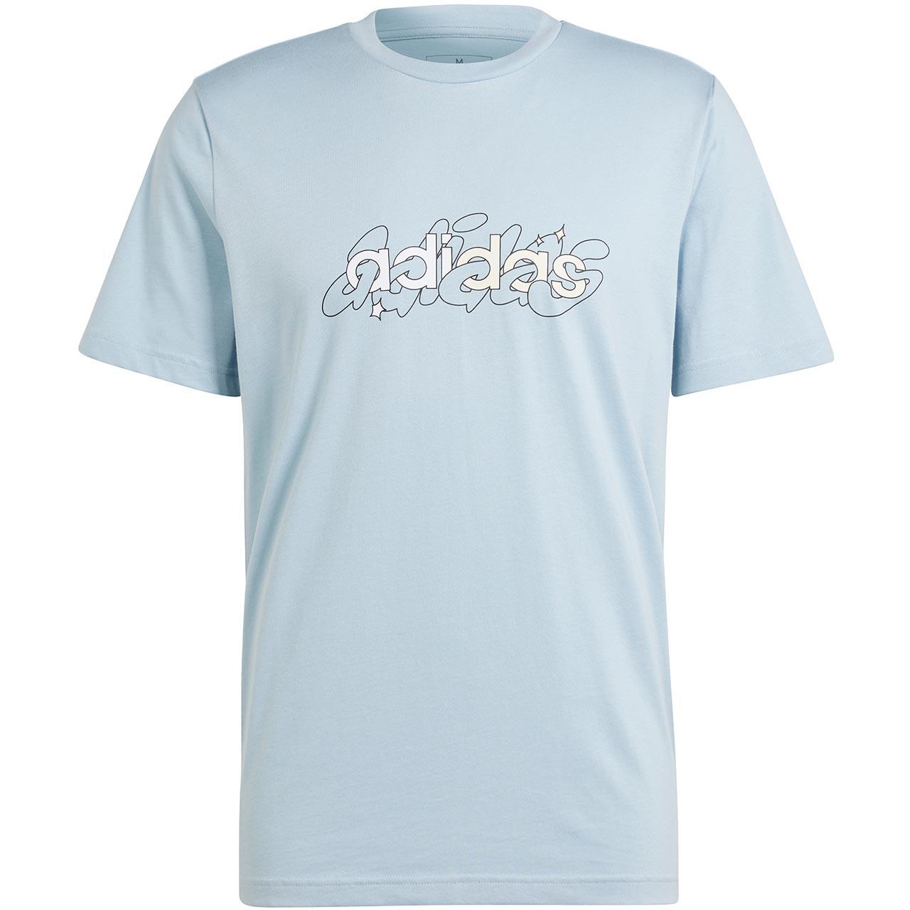 T-shirt adidas Illustrated Linear Graphic pour homme 2/7
