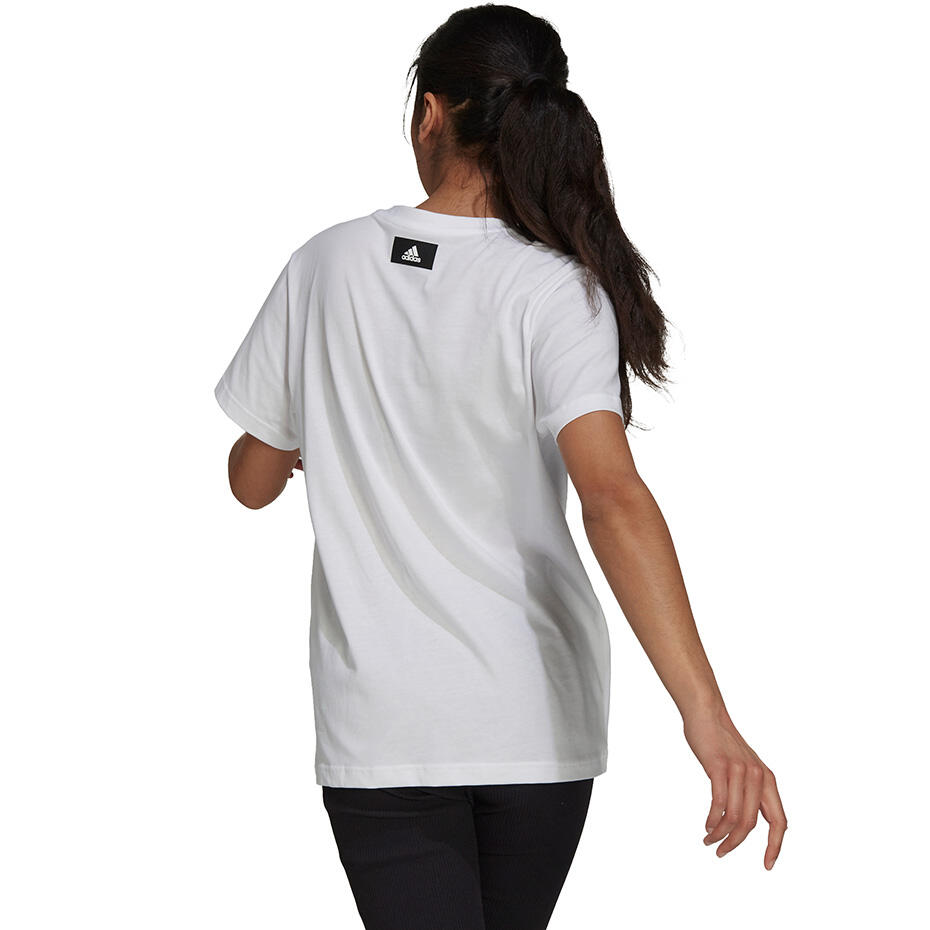 Adidas Lace Camo GFX 1 T-shirt voor dames 5/7