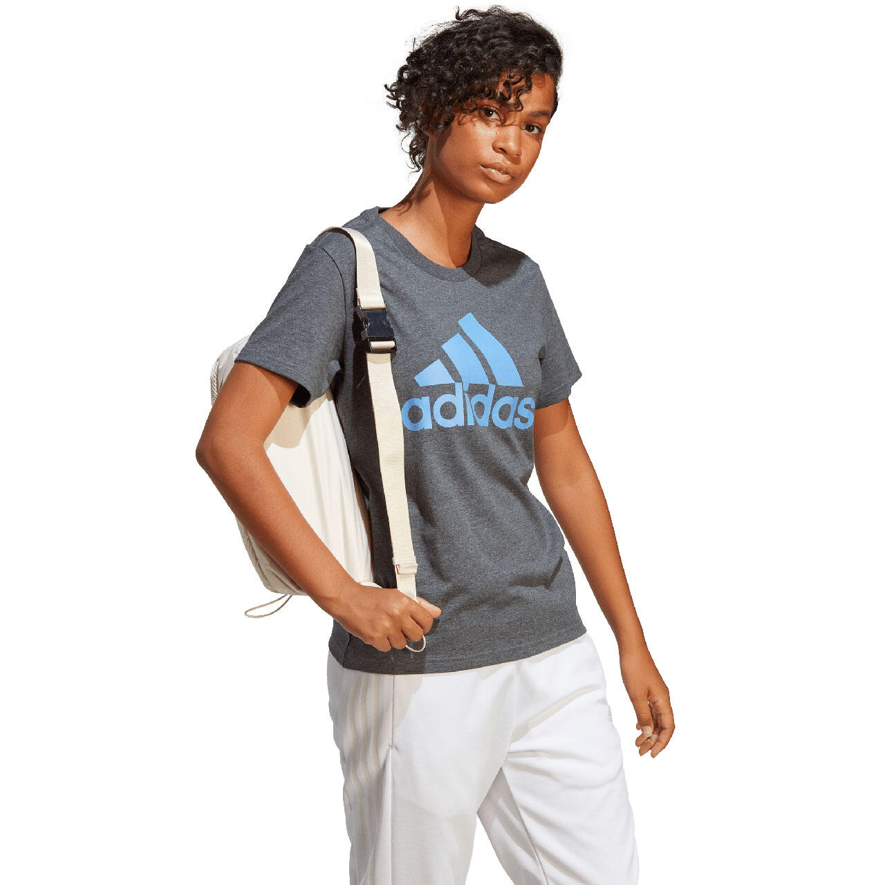 T-shirt femme adidas Loungewear Essentials Logo Tee 4/6